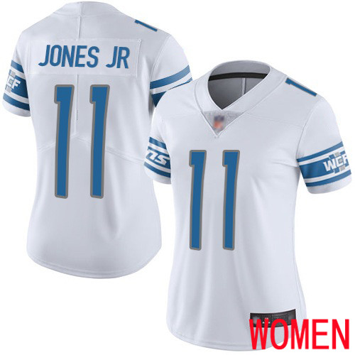 Detroit Lions Limited White Women Marvin Jones Jr Road Jersey NFL Football #11 Vapor Untouchable